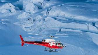 Flug im Winter