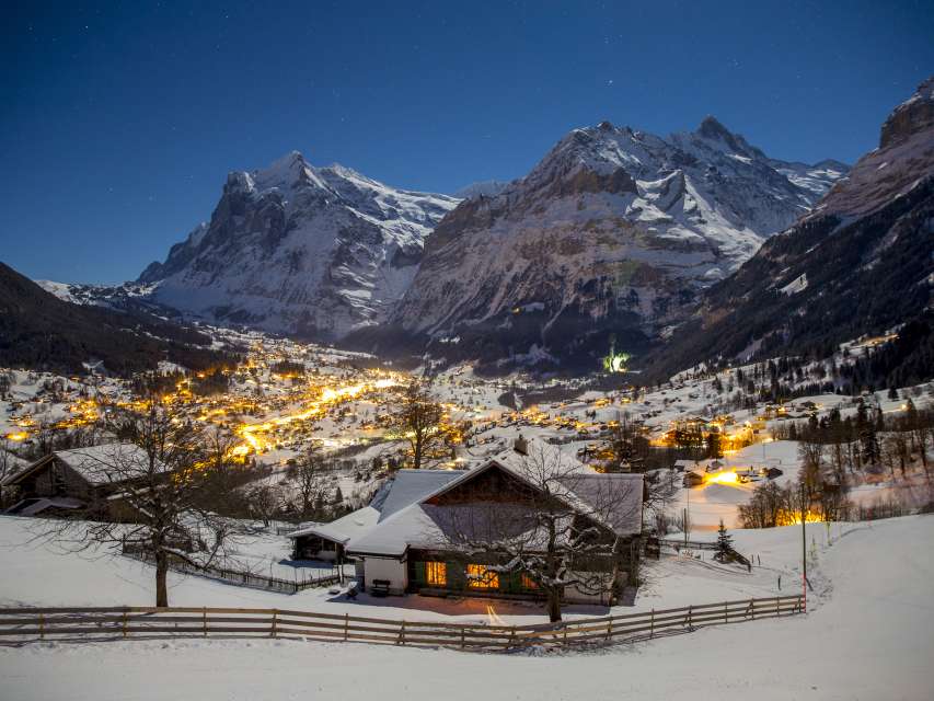 Grindelwald en hiver