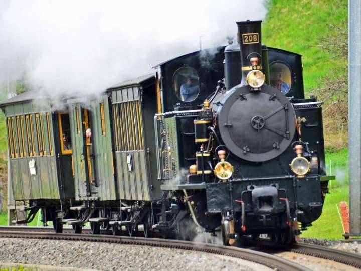 Brünig steam railway