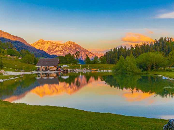 Bistro du lac de baignade Hasliberg