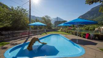 Kinderbecken im Schwimmbad Meiringen