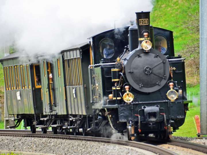 Brünig steam railway