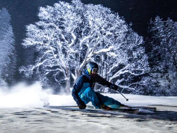 At night on the Hasliberg