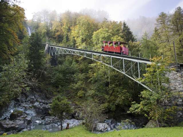 Reichenbach Waterfall cable car